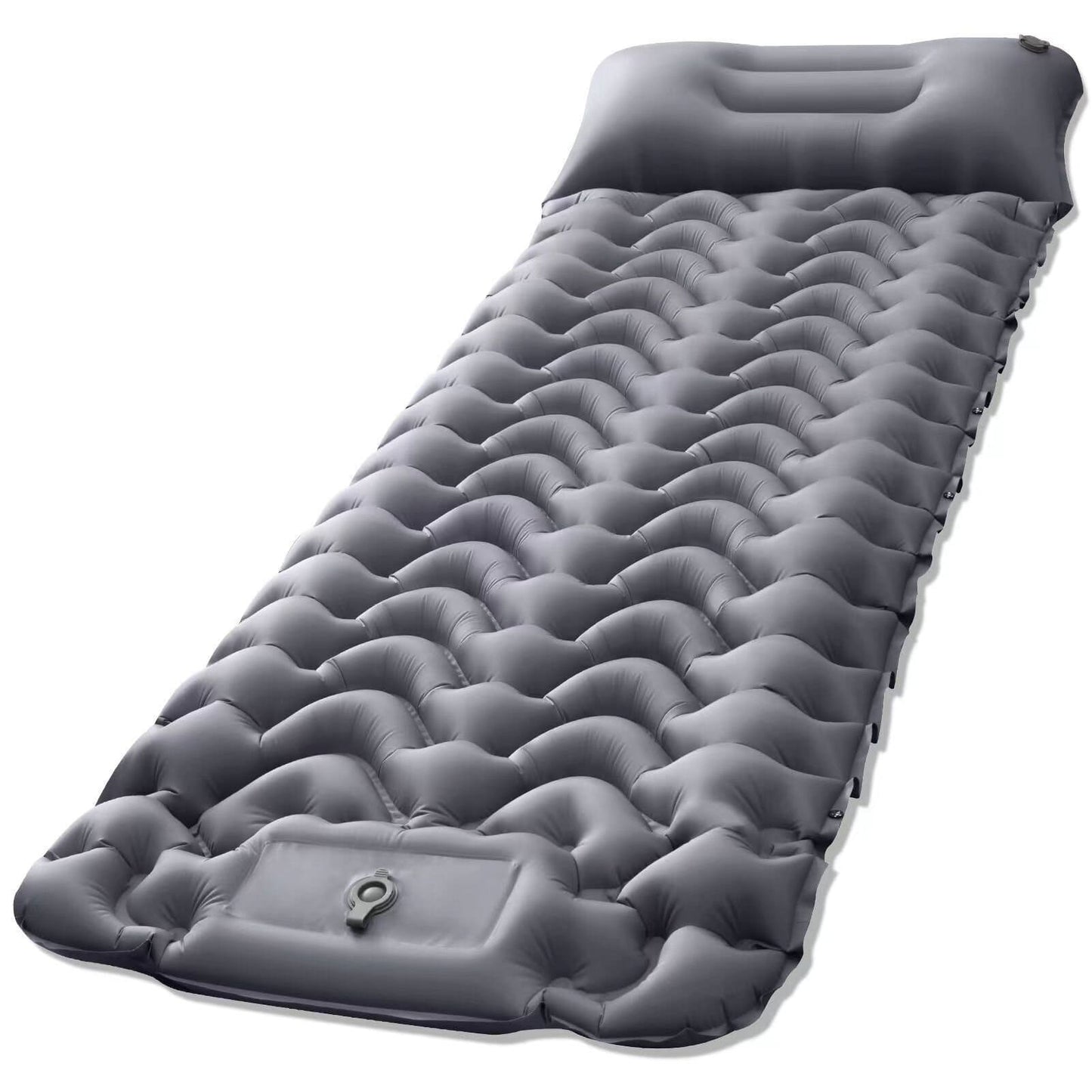 Colchoneta inflable para dormir | 196x68x6cm | bomba integrada