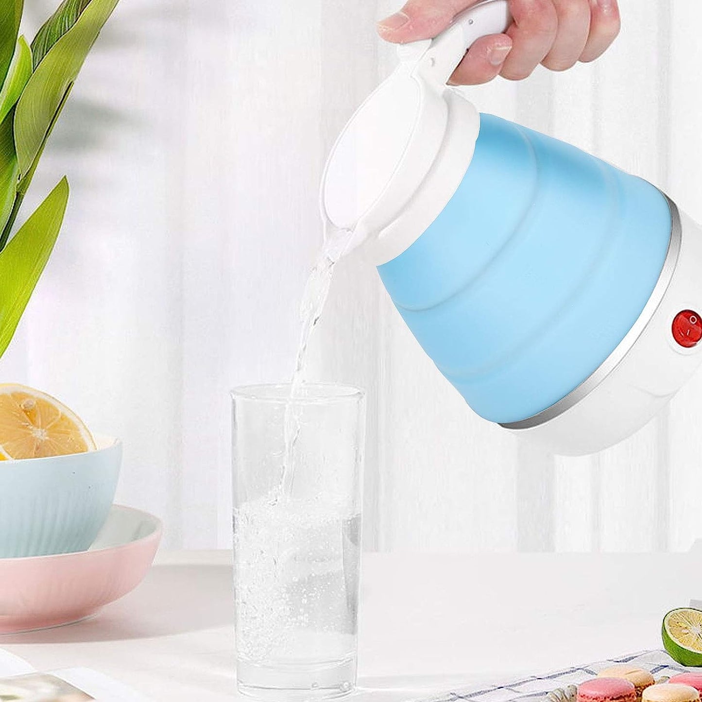 Faltbarer Wasserkocher | 600ml mit Edelstahlboden