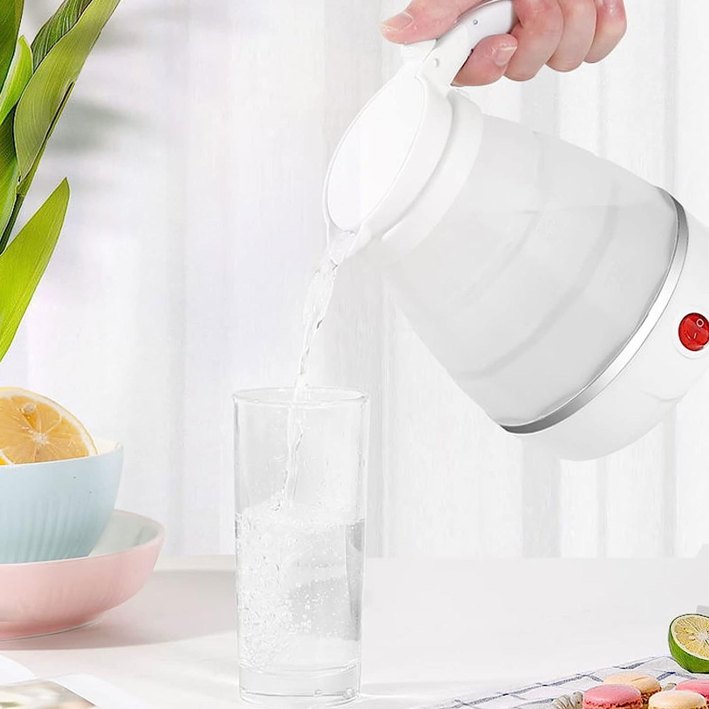 Faltbarer Wasserkocher | 600ml mit Edelstahlboden